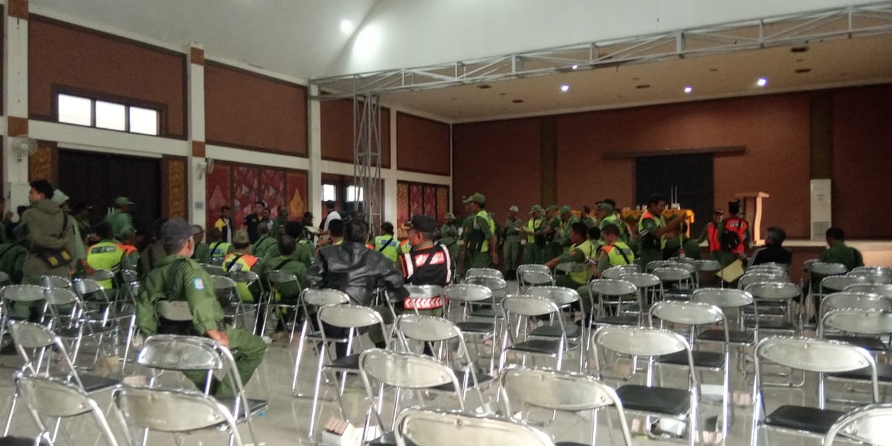 KEIKUTSERTAAN LINMAS DESA CANGKUANG KULON DI ACARA BIMTEK DETEKSI DINI